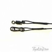 Поводок с клипсой и вертлюгом Rapala 17RA-MLVTPDC22 (22см/13,5кг/2шт. в упак.)
