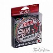 Шнур плетеный Yo-Zuri PE SUPERBRAID 8 300m #0.8 5COLOR 7.0Kg (0.15mm)