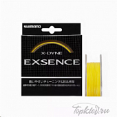 Шнур плетёный PE Shimano PL-221H EXSENCE 100m YELLOW #0.8 5.4kg