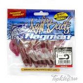 Мягкая приманка Flagman твистер Trident 2,5" UV lilac 10pc squid