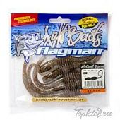 Мягкая приманка Flagman Helical 8" brown flash 5pc salmon
