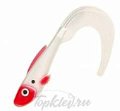 Приманка мягкая Abu Garcia Beast Curl Tail 170mm Red Head