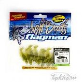 Мягкая приманка Flagman виброхвост Bullfish 1,5" watermelon 10pc garlic