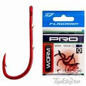 Крючки Flagman PRO WORM #16 10шт