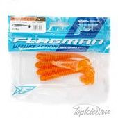 Мягкая приманка Flagman виброхвост Mystic Fish 4'' #102 Orange