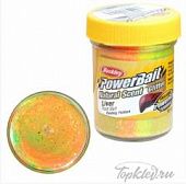 Паста форелевая Berkley PowerBait NATURAL SCENT Glitter TROUT BAIT 50gr LIVER - RAINBOW