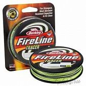 Шнур плетеный Berkley Fireline Tracer Braid 270m 0.20mm 19.5kg