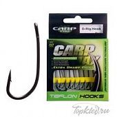 Крючки Carp Pro Teflon D-Rig Hooks №08