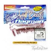 Мягкая приманка Flagman твистер Trident 1,5" UV lilac 15pc macrell