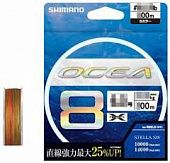 Шнур плетёный PE Shimano Ocea LD-A71S PE 300m (10M 5C) #6.0