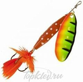 Блесна вращающаяся Abu Garcia ReFlex Red 7g Tiger
