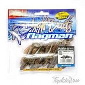 Мягкая приманка Flagman виброхвост Bullfish 2,5" brown flash 7pc macrell