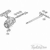 Запасная часть для катушки Shimano Oscillation Set набор для бесконечного винта (PK0352)